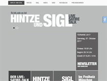 Tablet Screenshot of hintzeundsigl.net